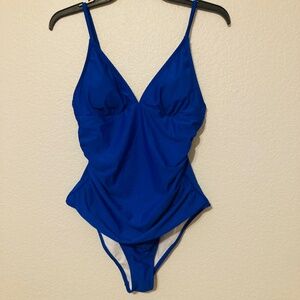 Cupshe Blue Women's One Piece Swimsuit size M